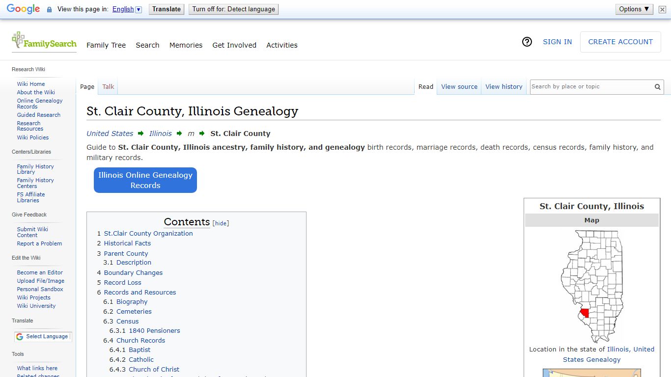 St. Clair County, Illinois Genealogy • FamilySearch